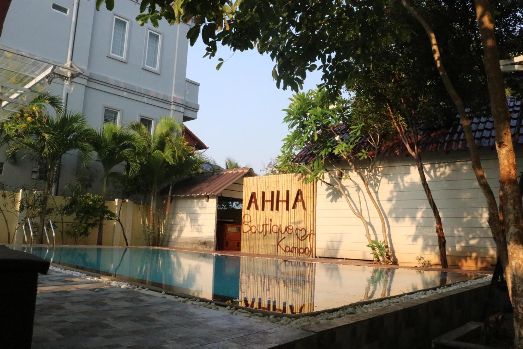 Hotel Ahha Boutique Kampot Exterior foto